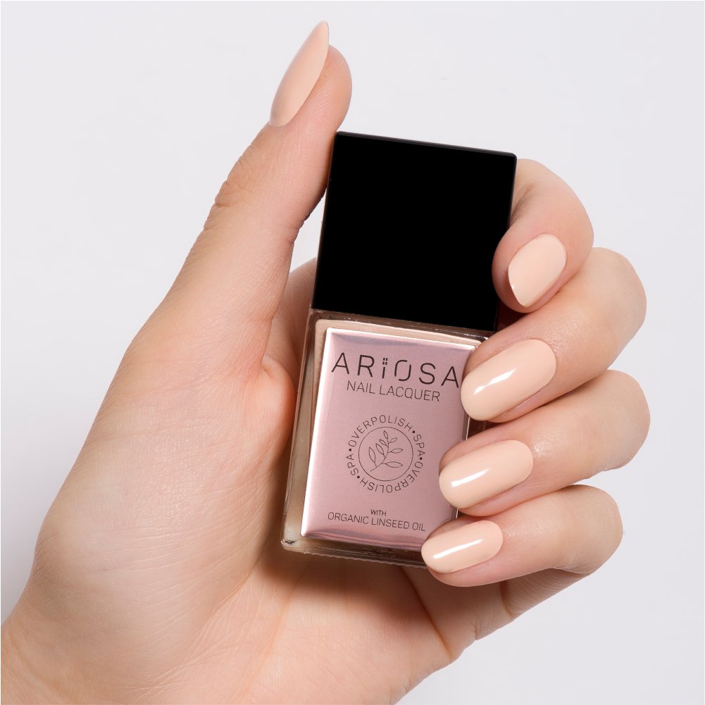 Ariosa Parfume Nail Laquer - NUDE07 15ml (8572219359575)