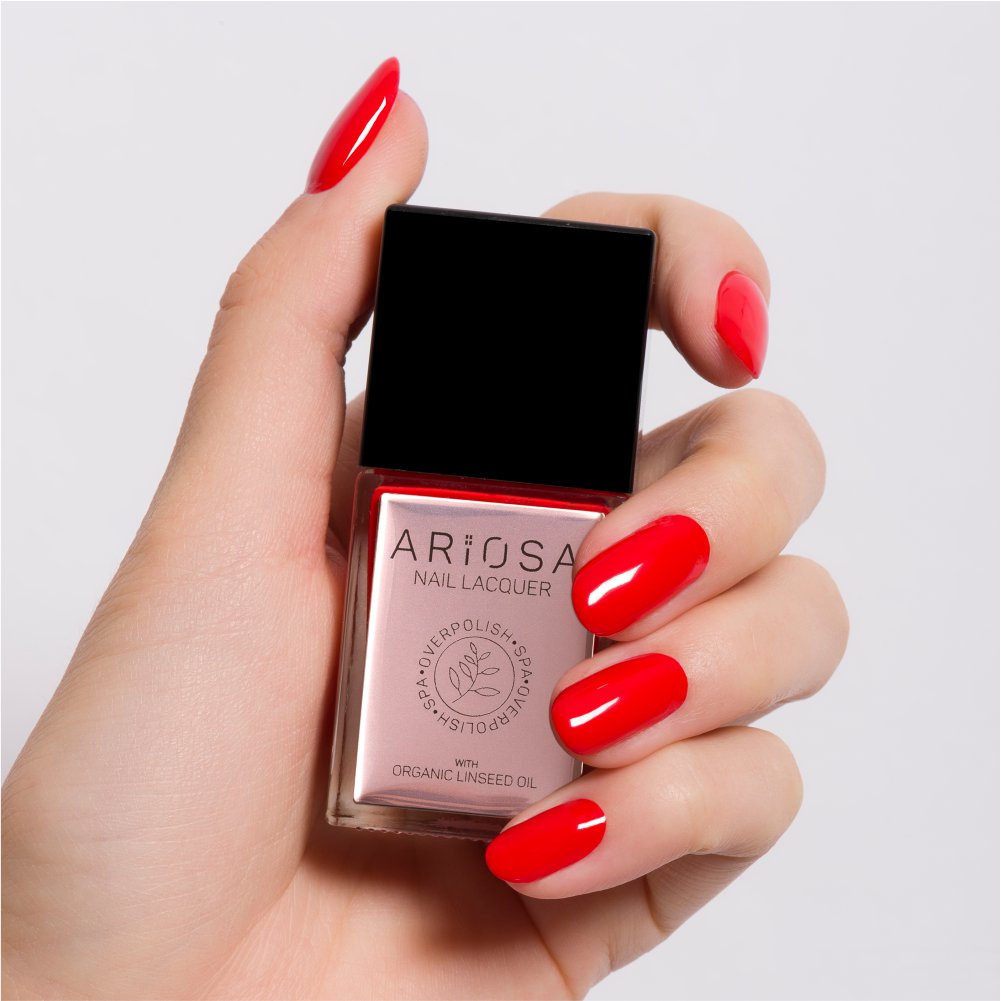 Ariosa Parfume Nail Lacquer - RED05 15ml (8572225421655)