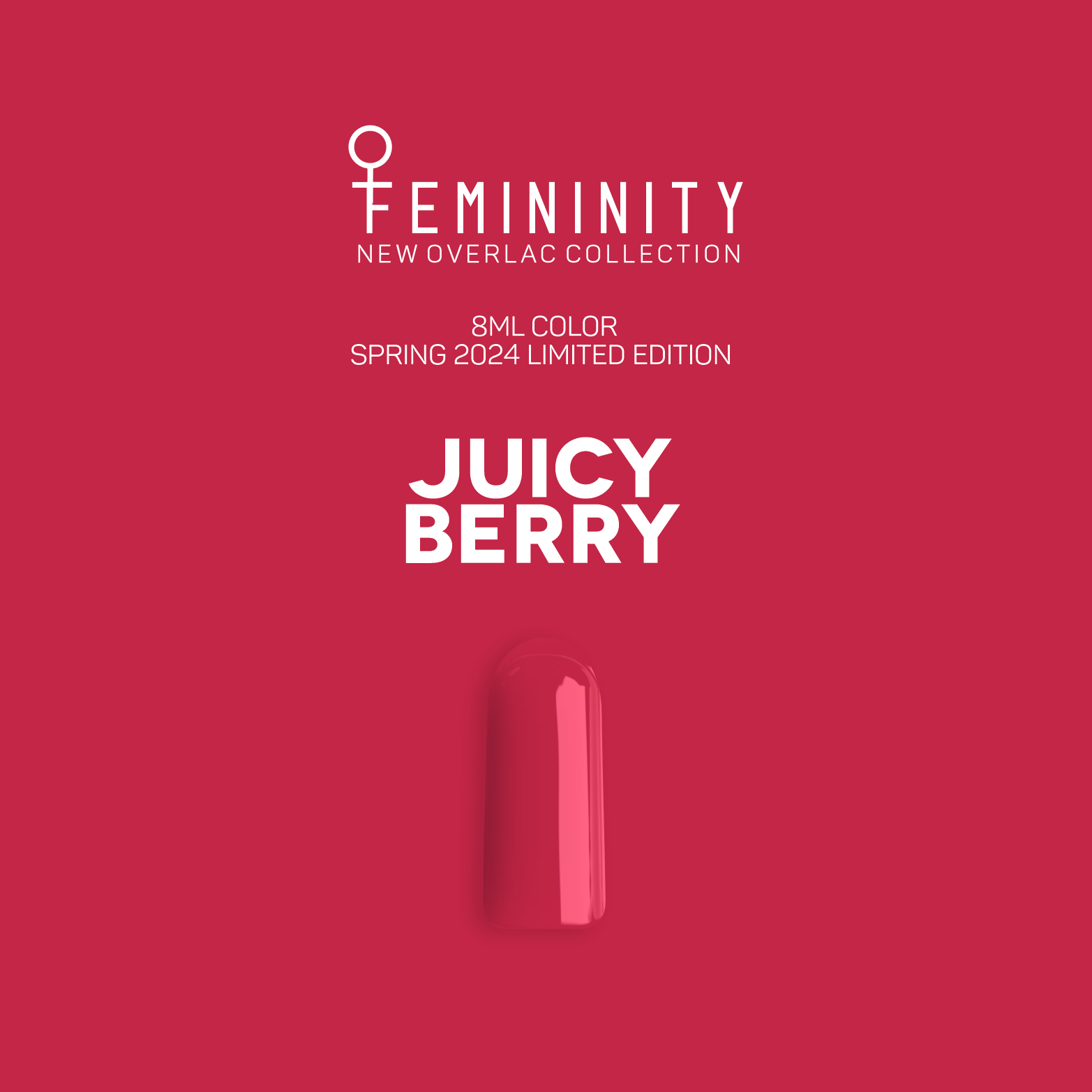 OVERLAC 8ml JUICY BERRY (8930001682775)