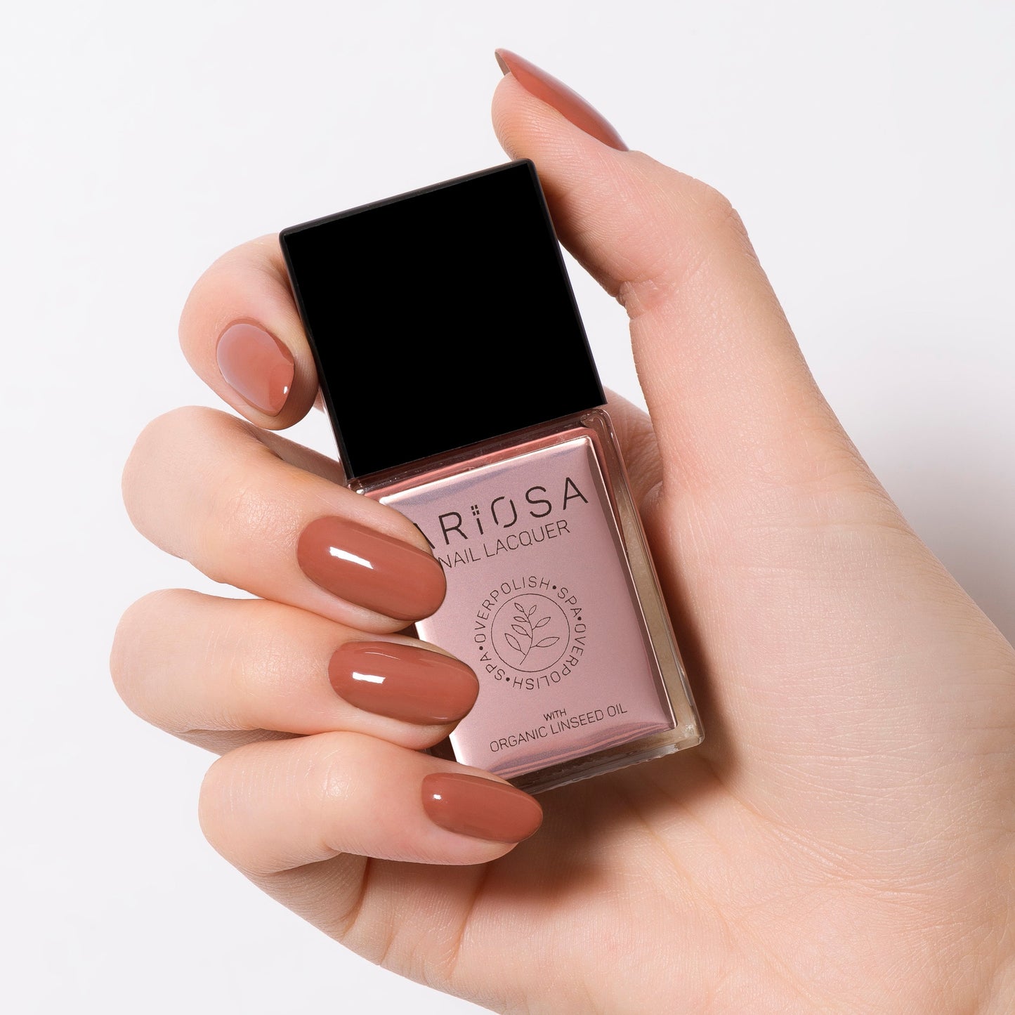 Ariosa Nail Laquer - BROWN01 15ml - Smalto Ultracoprente Linea Marrone (8572217950551)