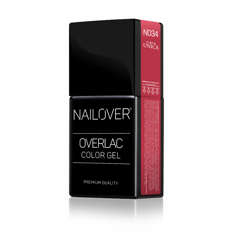 Gel Semipermanente Overlac ND - Linea Nude 15 ml