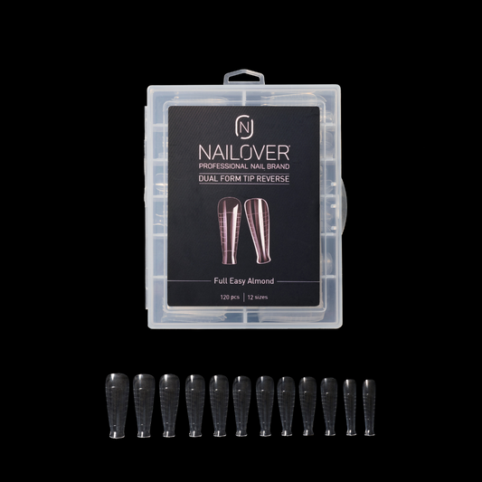 DUAL FORM REVERSE FULL EASY ALMOND TIP (8930633449815)