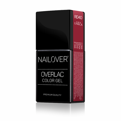Gel Semipermanente Overlac RD - Linea Rossa 15 ml
