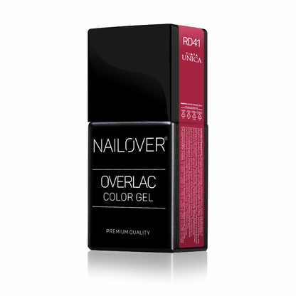 Gel Semipermanente Overlac RD - Linea Rossa 15 ml