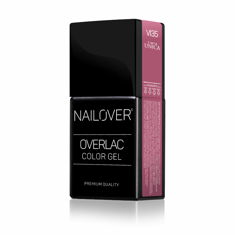 Gel Semipermanente Overlac VI - Linea Viola 15 ml