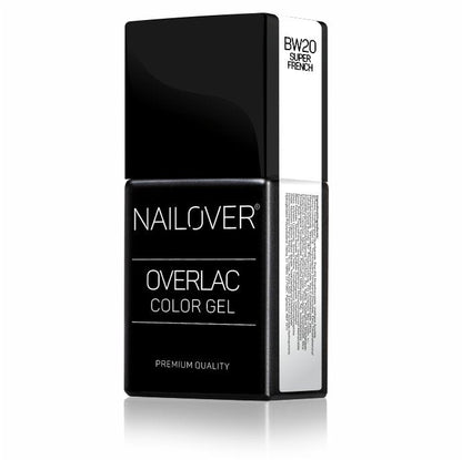 Gel Semipermanente Overlac BW - Linea Black And White 15 ml (7290229555359)