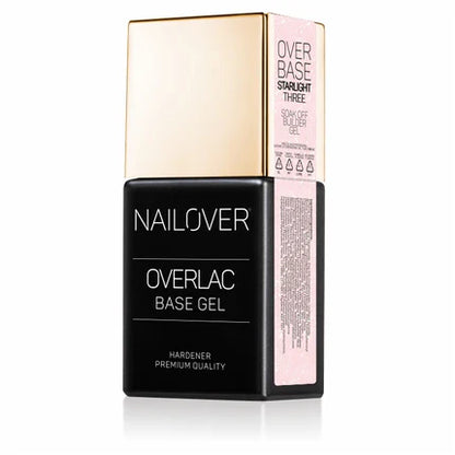 Overbase Soak Off Builder Gel - Gel Costruttore in Bottiglia - 15 ml - Nailover (7290172014751) (9772762169687)