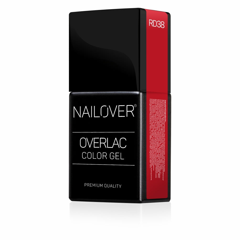 Gel Semipermanente Overlac RD - Linea Rossa 15 ml (7290227458207)