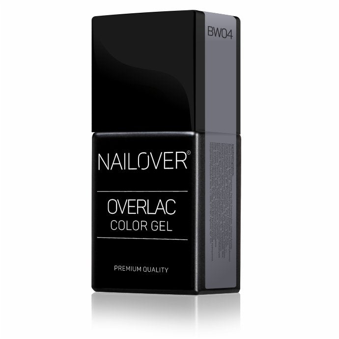 Gel Semipermanente Overlac BW - Linea Black And White 15 ml - Nailover (7290229555359)