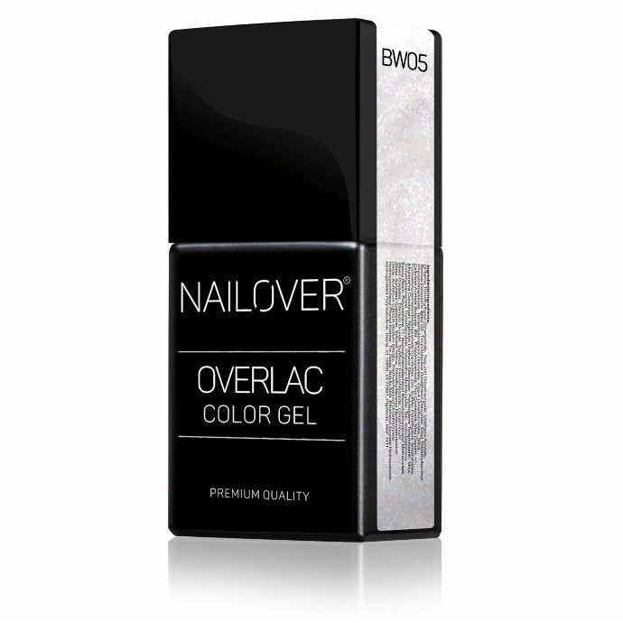 Gel Semipermanente Overlac BW - Linea Black And White 15 ml - Nailover (7290229555359)
