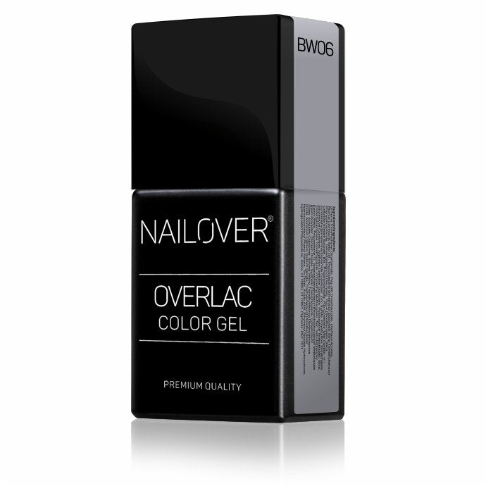 Gel Semipermanente Overlac BW - Linea Black And White 15 ml - Nailover (7290229555359)