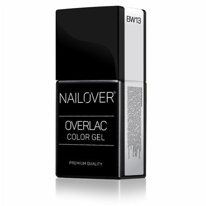 Gel Semipermanente Overlac BW - Linea Black And White 15 ml - Nailover (7290229555359)