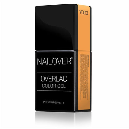 Gel Semipermanente Overlac YO - Linea Gialla e Arancione 15 ml - Nailover (7290214514847)