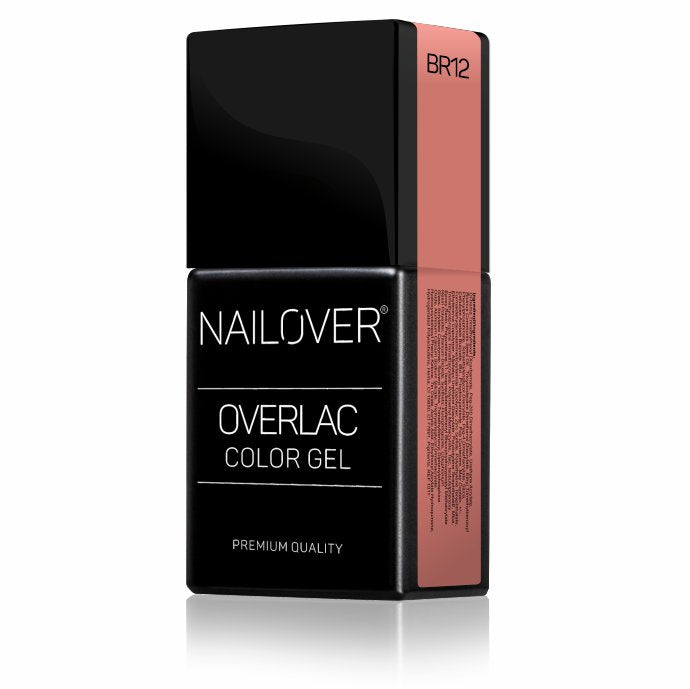 Gel Semipermanente Overlac BR - Linea Marrone 15 ml - Nailover (7290225885343)