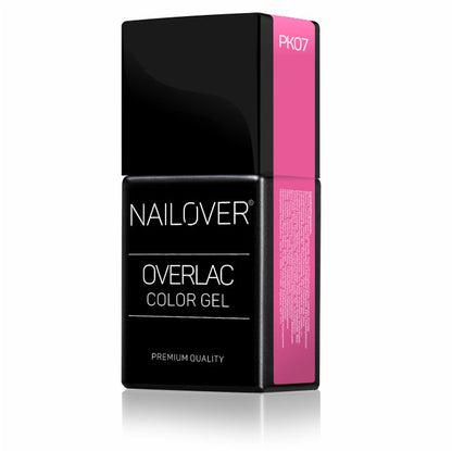 Gel Semipermanente Overlac PK - Linea Rosa 15 ml - Nailover (7290218938527)