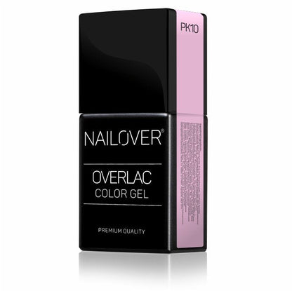 Gel Semipermanente Overlac PK - Linea Rosa 15 ml - Nailover (7290218938527)