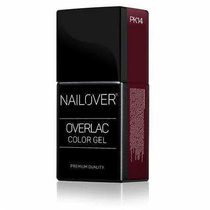 Gel Semipermanente Overlac PK - Linea Rosa 15 ml - Nailover (7290218938527)