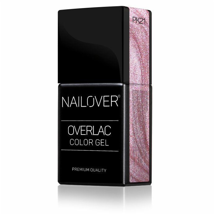 Gel Semipermanente Overlac PK - Linea Rosa 15 ml - Nailover (7290218938527)