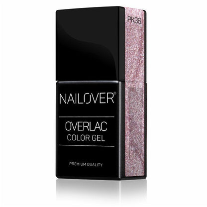 Gel Semipermanente Overlac PK - Linea Rosa 15 ml - Nailover (7290218938527)