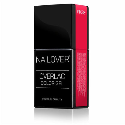 Gel Semipermanente Overlac PK - Linea Rosa 15 ml - Nailover (7290218938527)