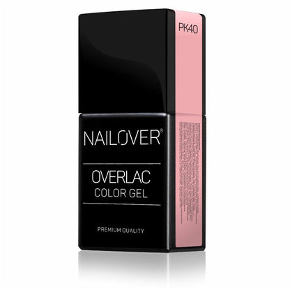 Gel Semipermanente Overlac PK - Linea Rosa 15 ml - Nailover (7290218938527)