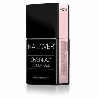 Gel Semipermanente Overlac PK - Linea Rosa 15 ml - Nailover (7290218938527)