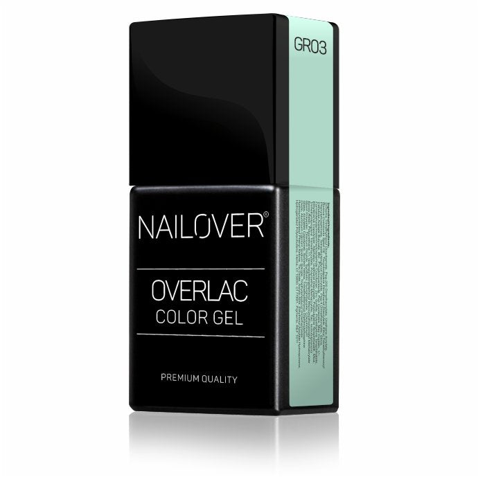 Gel Semipermanente Overlac GR - Linea Verde 15 ml - Nailover (7290224017567)