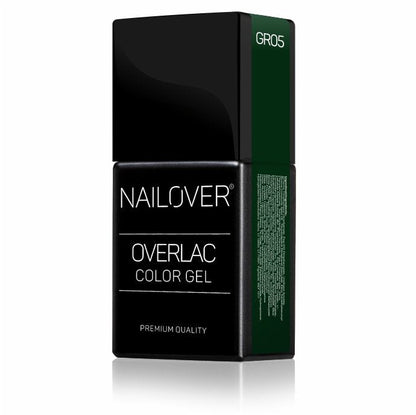 Gel Semipermanente Overlac GR - Linea Verde 15 ml - Nailover (7290224017567)