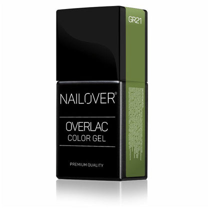 Gel Semipermanente Overlac GR - Linea Verde 15 ml - Nailover (7290224017567)